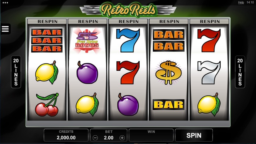 Игровой автомат «Retro Reels» в казино Вулкан Чемпион